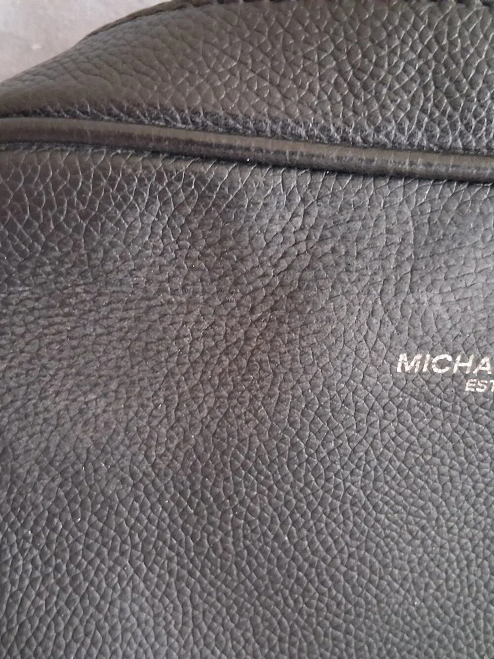 Michael Kors Leather Flight Bag